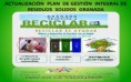 ACTUALIZACION PLAN DE GRSTION INTEGRAL DERESIDUOS SOLIDOS EN GRANADA.